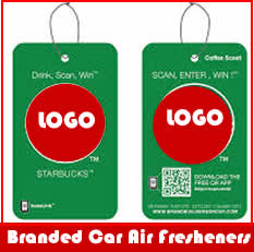 promotional paper car air fresheners