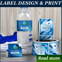 bottle water label waterproof printers in lagos