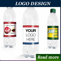 bottle water logo designer